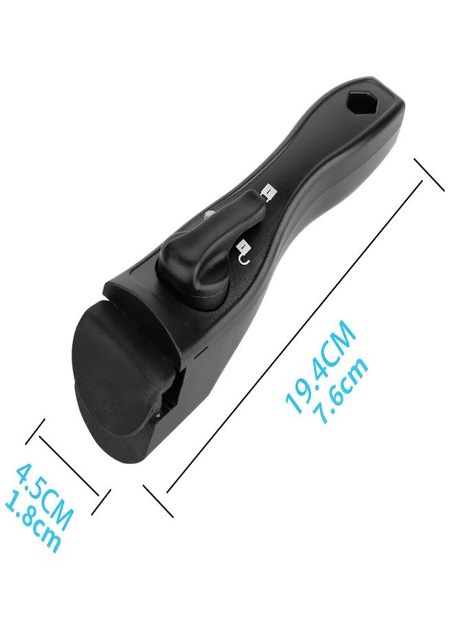HAOHIZE Removable Black Universal Handle, Detachable Frying Pan Handle - Universal Suitable for All Edge Cookware - Image 2